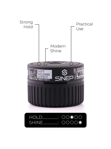 Sinep - Acqua Hair Vax S4 -...