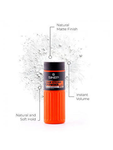 SINEP Hair Stayling Powder Orange S3 Natural Hold 20g