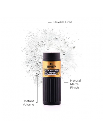 SINEP Hair Styling Powder Gold S5 Flexible Hold 20g