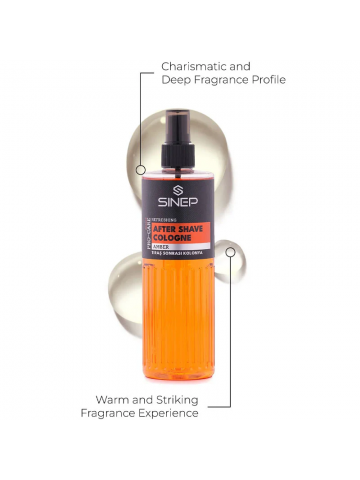 SINEP After Shave Cologne Amber Pro-Care 400ml