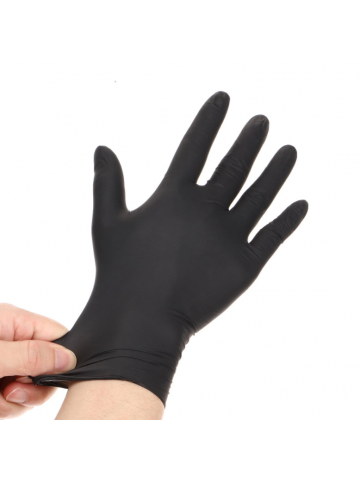 Guanti in Nitrile NERI senza polvere